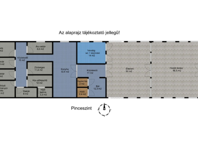 Zalakaroson 7 lakrészes apartmanház étteremmel együtt eladó!
