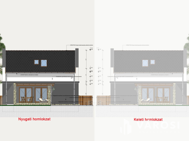 Modern új otthon Keszthelyen - b