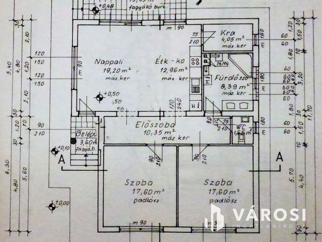 Gyálon a Pesti út közelében 92 nm -es családi ház eladó