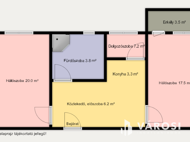 Erkélyes, világos, 2 szobás panel a Kerényi Károly utcában